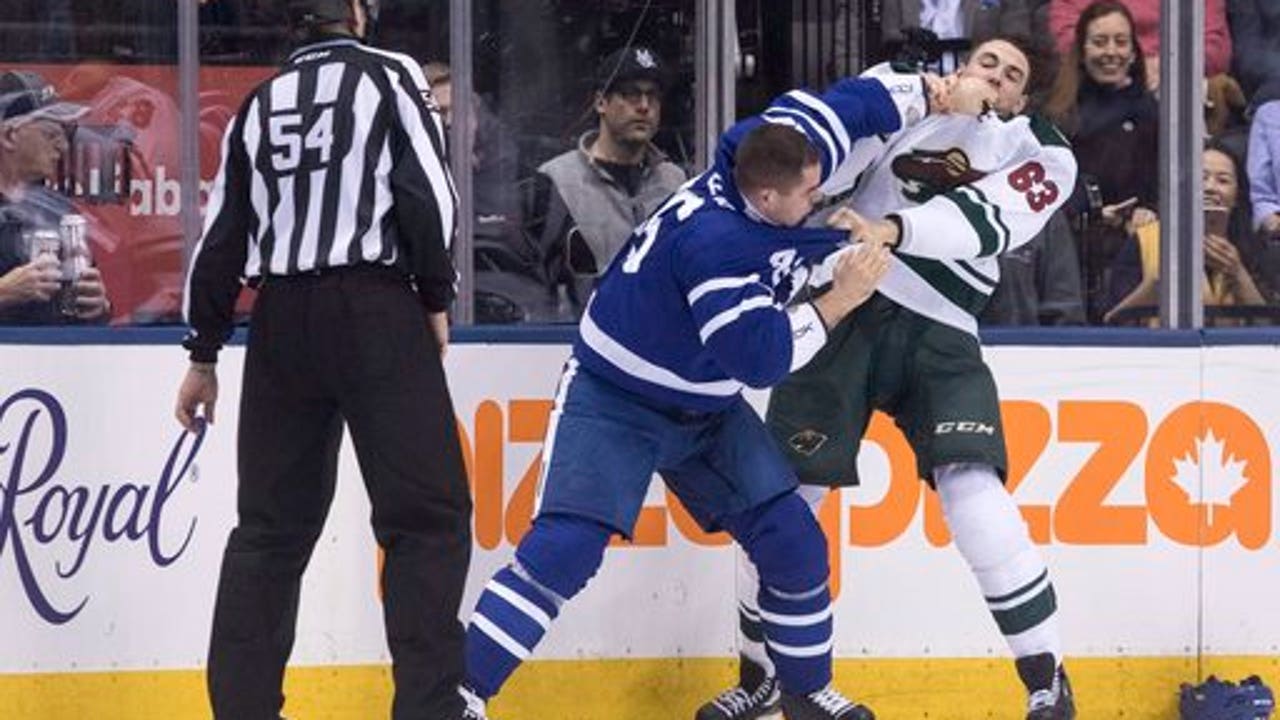 Staal scores again on Leafs, Wild win 3-2